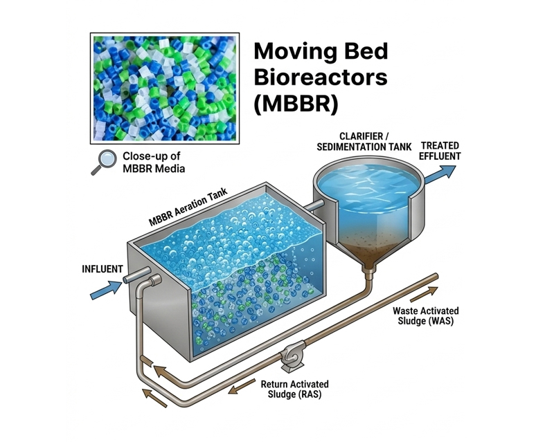 Efficient Sewage Treatment Plants